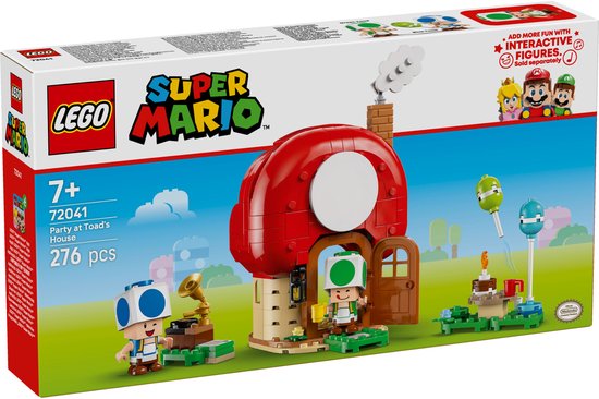 LEGO® Super Mario™ Toads Huisfeestje, Speelgoed - 72041