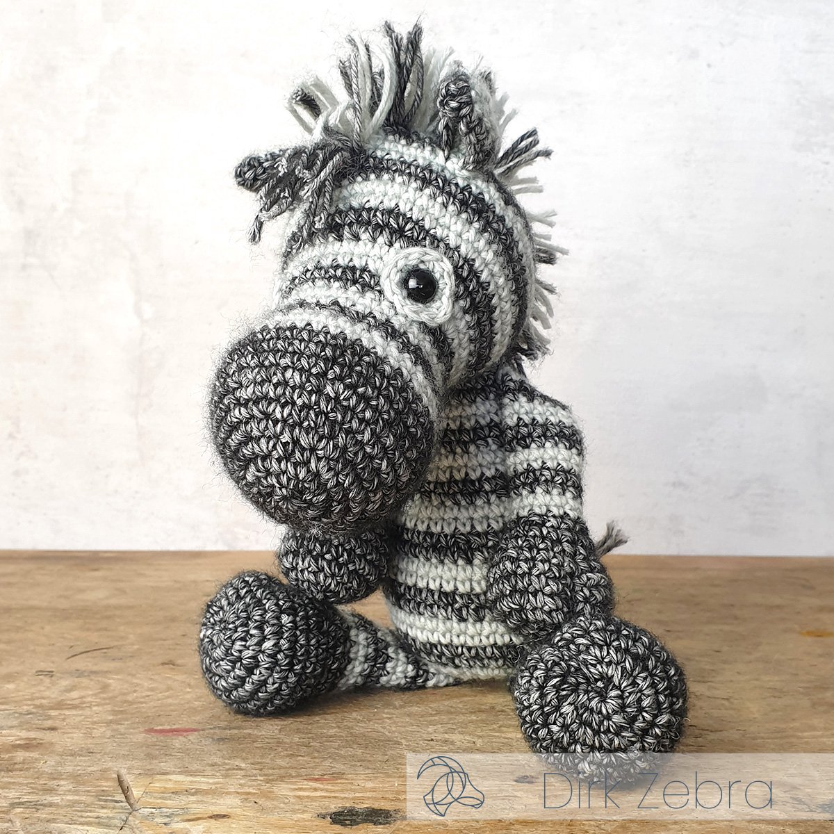 Dirk de Zebra haken (haakpakket) — afbeelding 3