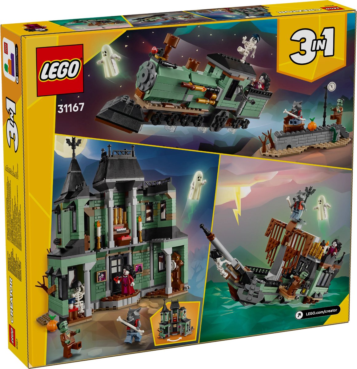 LEGO® Creator 3in1 Spookhuis - 31167 — afbeelding 22