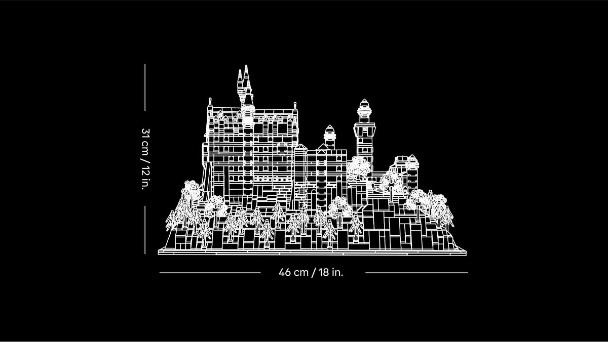 LEGO® Architecture Slot Neuschwanstein Verzamelset - 21063 — afbeelding 19