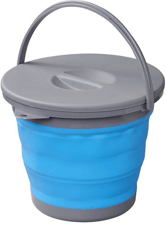 Seau Pro+ avec couvercle - Pliable - 5 litres