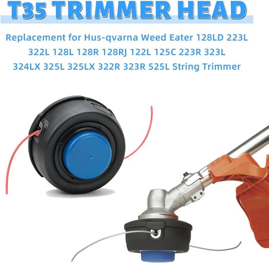 Trimmerkop geschikt voor Husqvarna T35 Auto Feed Tap Advance 223L 223R 322C 323C 325C 325CX 326CX -531300194 van Husqvarna — afbeelding 5