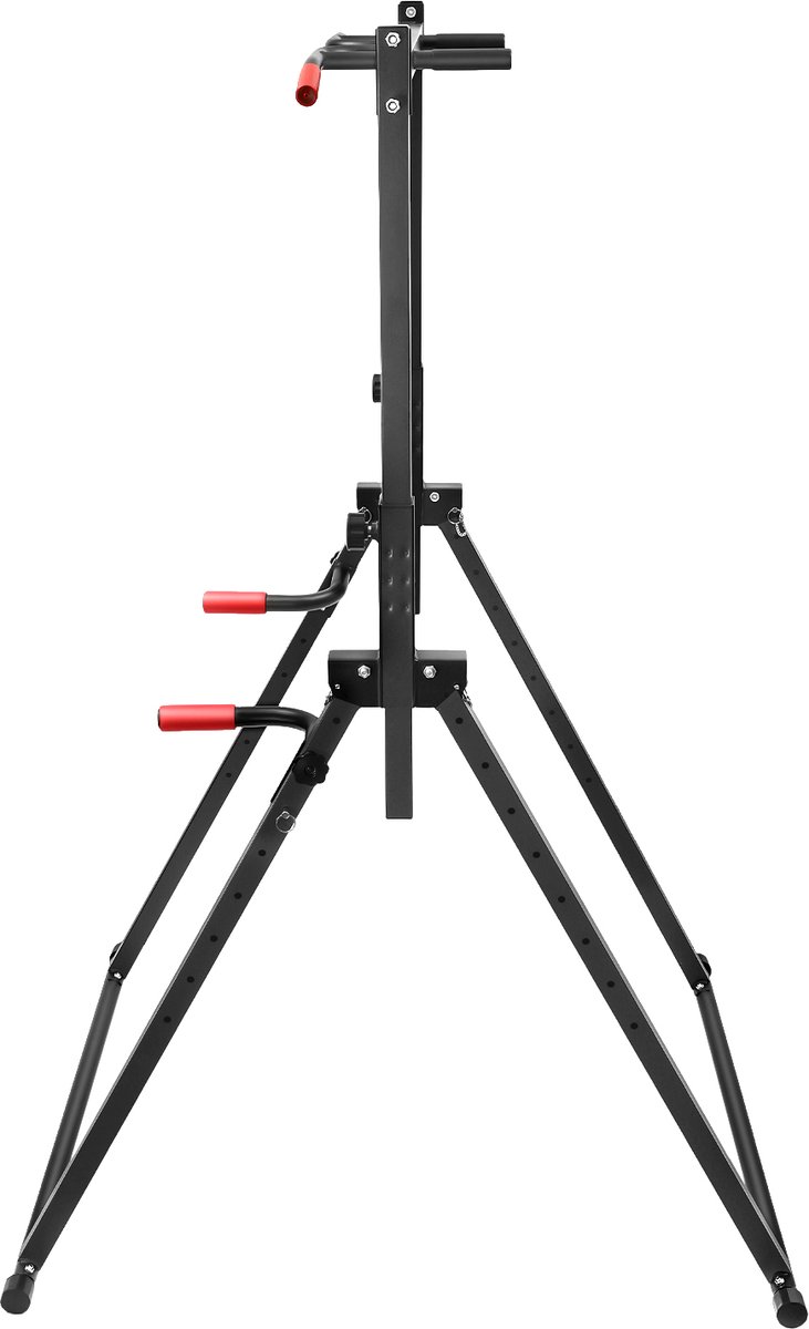 Driehoekige Pull Up Station Power Tower Gymnastiek Oefenbalk Pull Up Rack 200kg Laadcapaciteit thumbnail 2