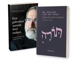 Omslag van 2-pak De kracht van de Tora + Een gebroken wereld heel maken