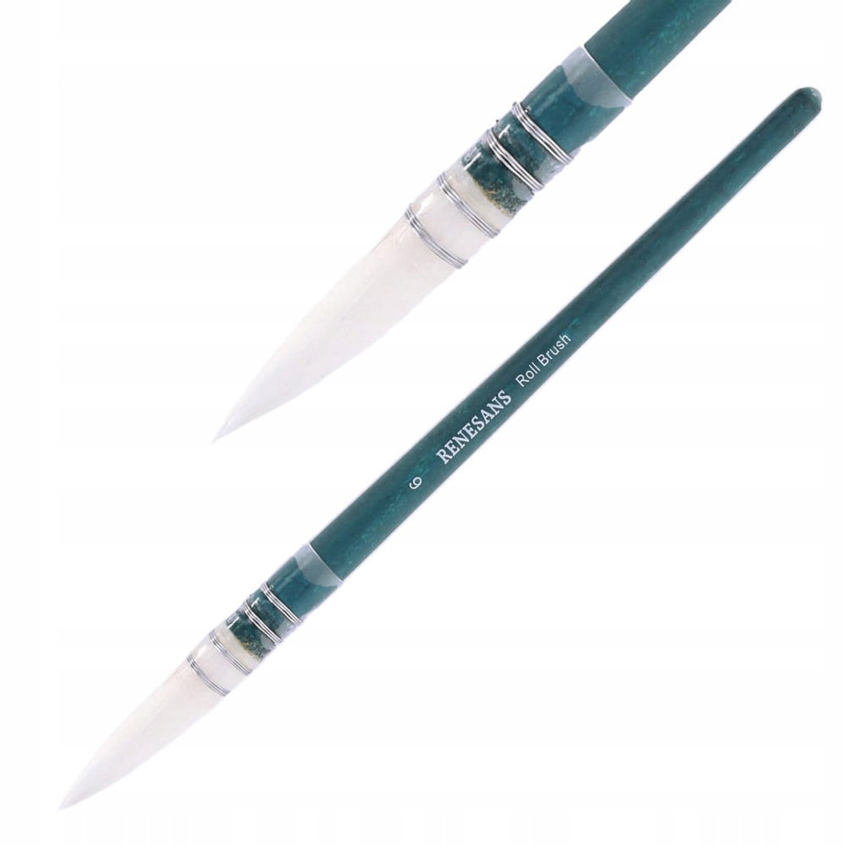 Renesans Rolborstel MOP 6 Aquarelpenseel - Nylon