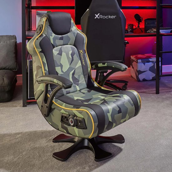 Gamestoel - Covert Ops - 2.1 audio - 2 speakers - subwoofer - Gamestoel - €349,00