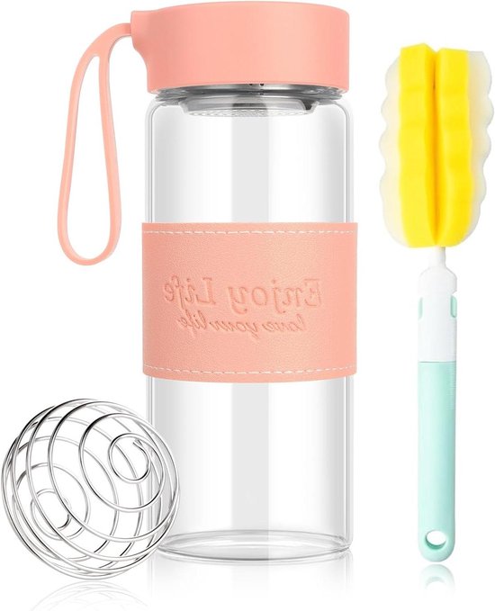 Shaker glas 480 ml - proteïneshaker - 16 oz kan - BPA-vrij Shaker glas 480 ml - proteïneshaker - 16 oz kan - BPA-vrij