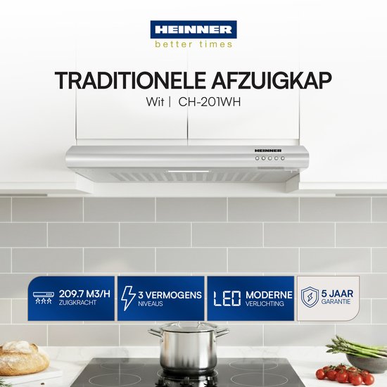 Afzuigkap wit Bomann DU623-3-wit wit Afzuigkap onderbouw breedte 60 cm Afzuigkap wit Bomann DU623-3-wit wit Afzuigkap onderbouw breedte 60 cm
