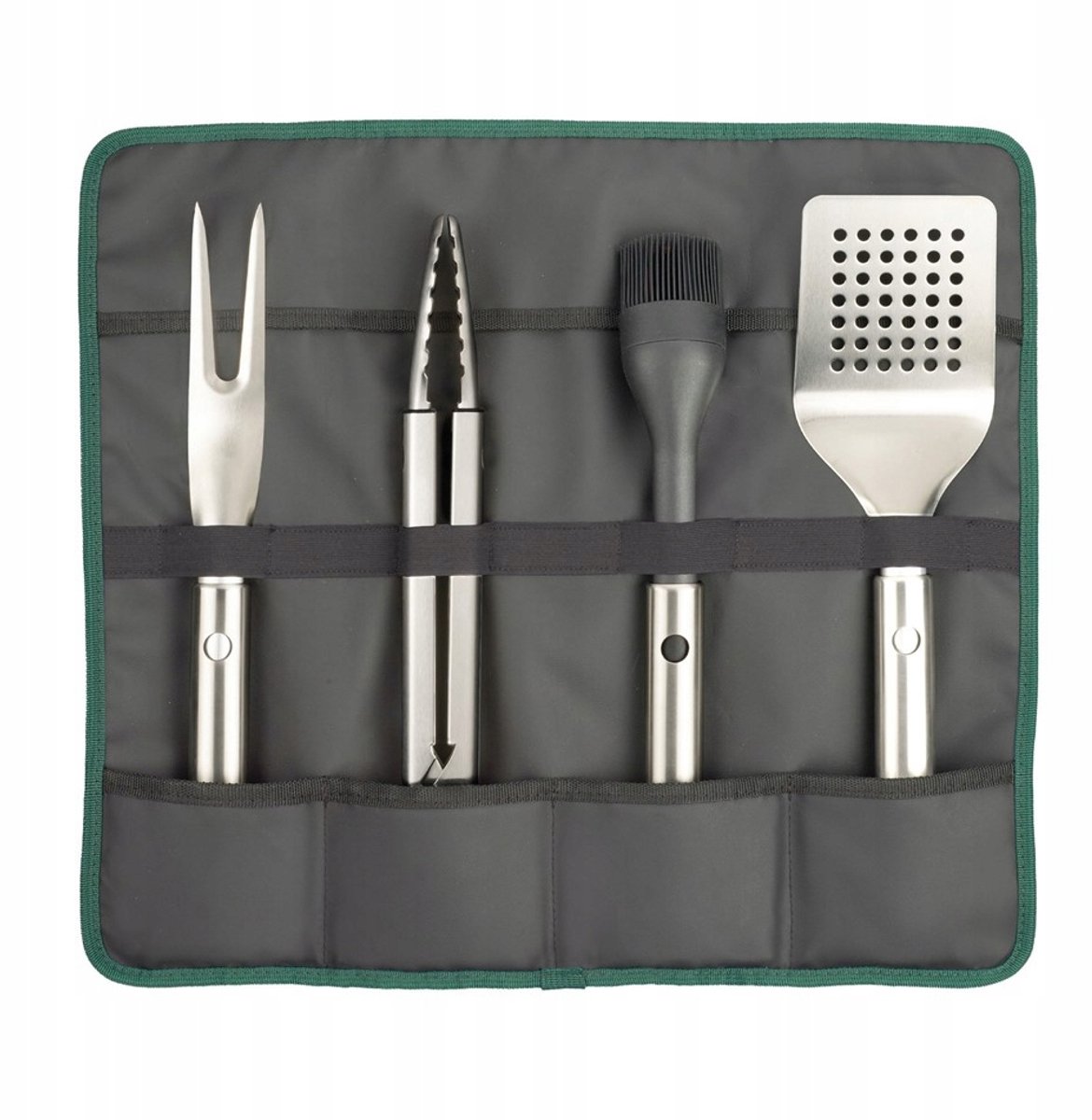 GrillOut Joseph Joseph 4-delige Grillset met Koffer en Borstel