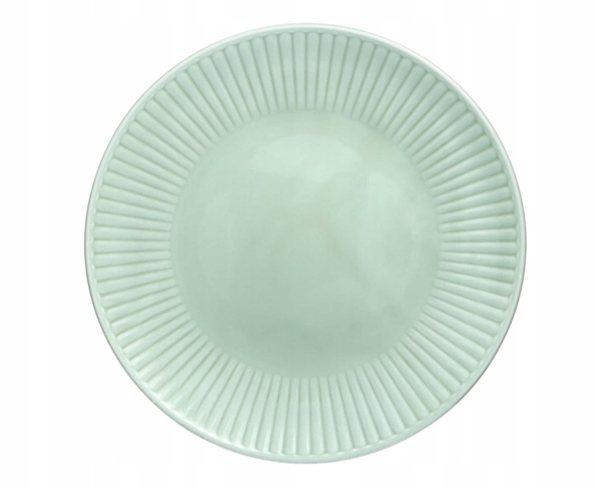 Chodzież Dalia Fantazja platte rand 26 cm, groen, porselein