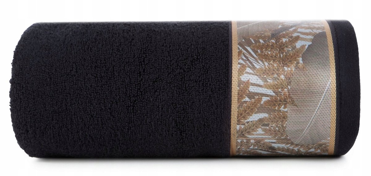 Luxe Eva Handdoek 70x140 cm Zwat - 500 GSM Katoen