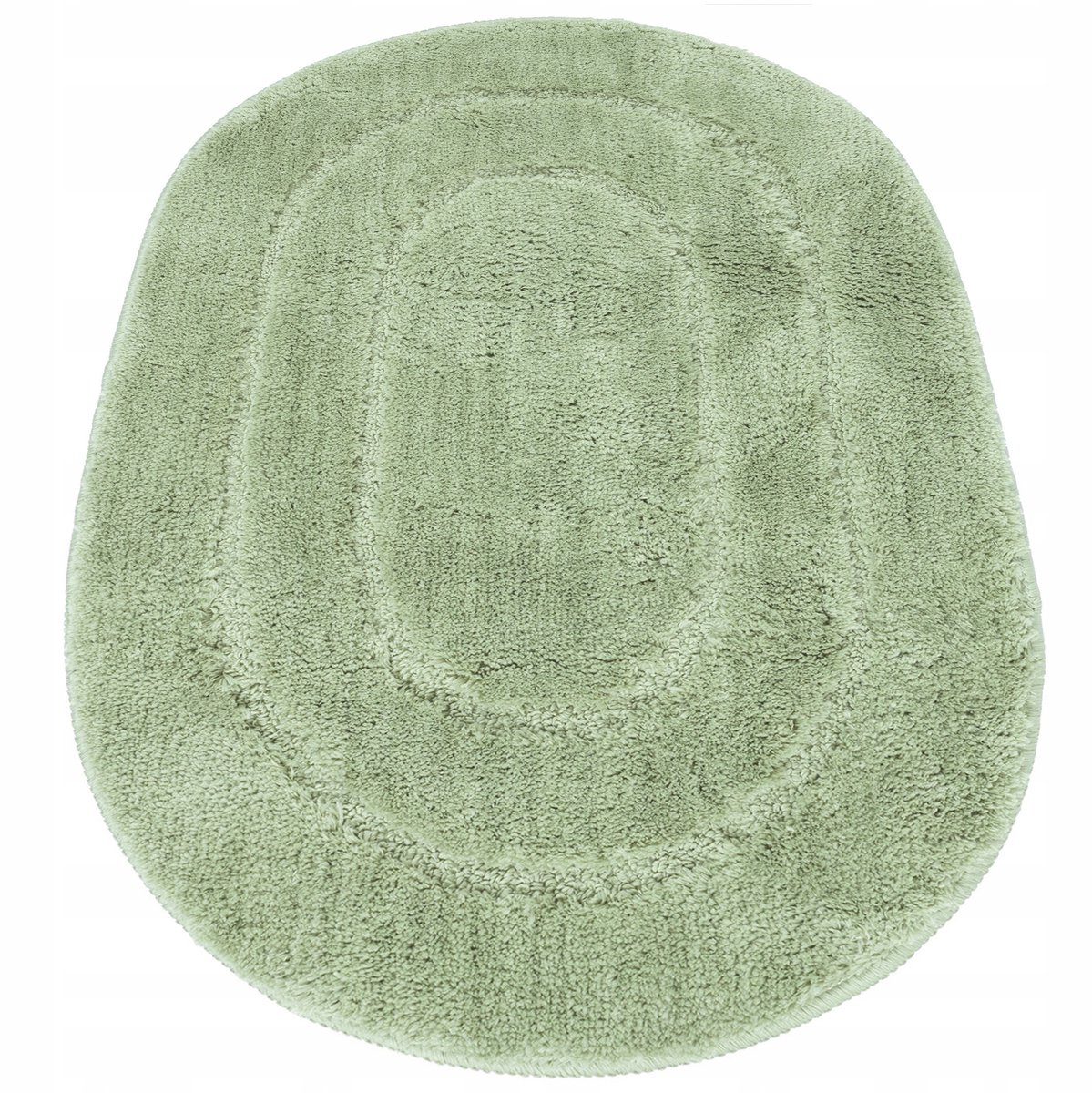 Zachte Antislip Badmat Rond 50x80cm - Wasbaar & Comfortabel