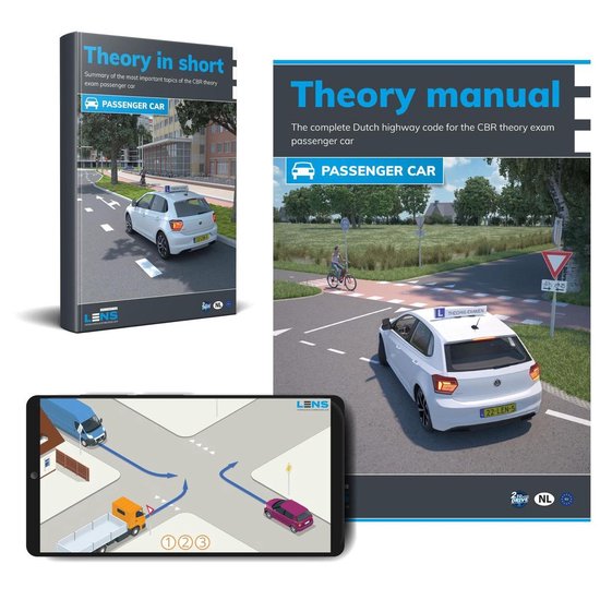 Auto Theorieboek Engels met Samenvatting en Apps – English ... - cover