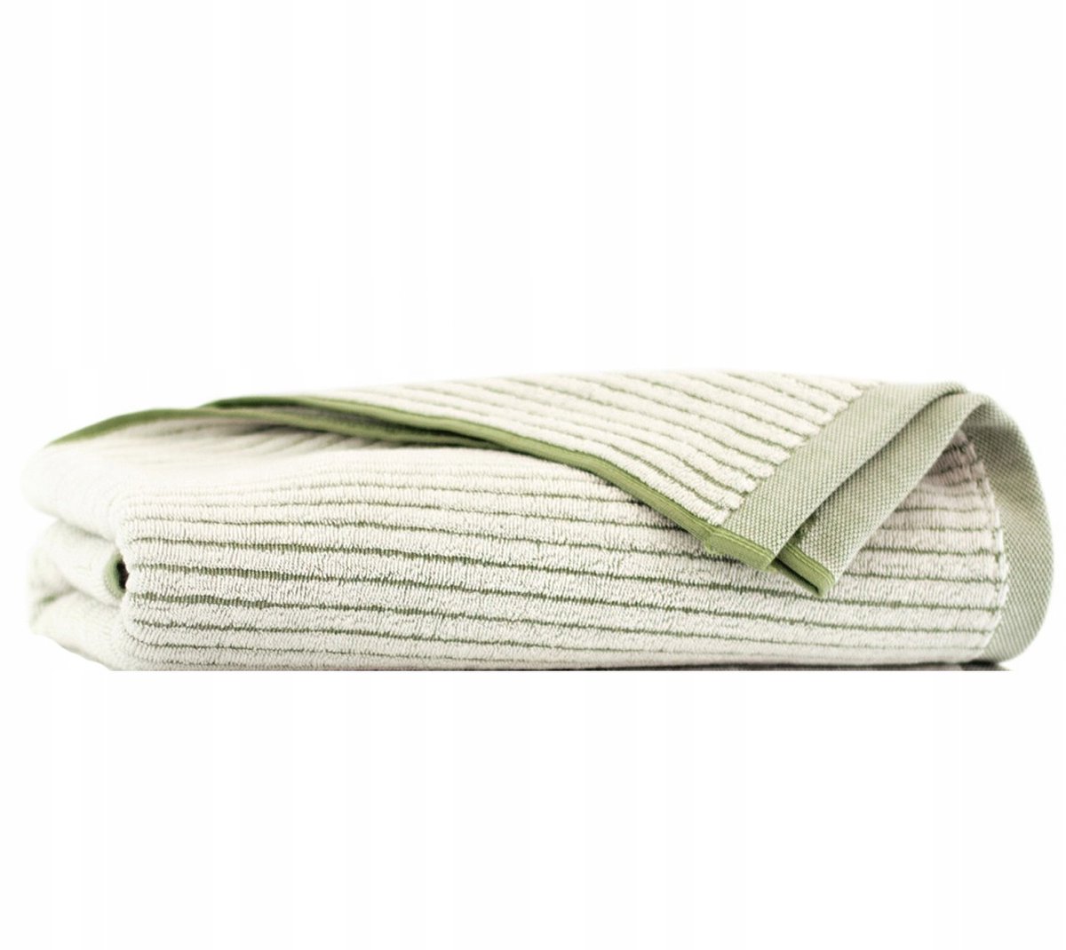 Zwoltex Malme Handdoek Groen 50x100 cm - Egyptisch Katoen
