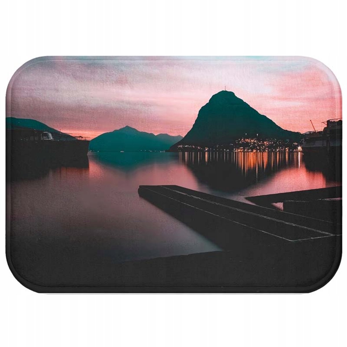 Zachte Antislip Badmat 60x40 cm - Stijlvol & Sneldrogend
