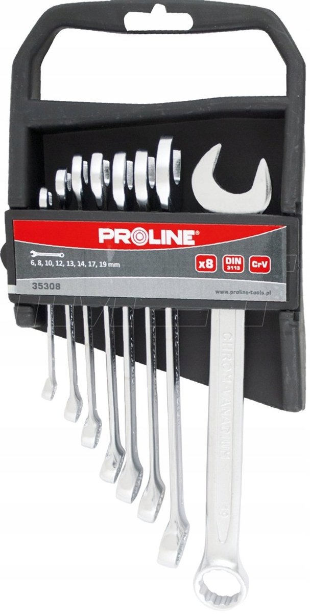 Proline Ringsleutelset 12 stuks (6-22mm) - DIN 3113