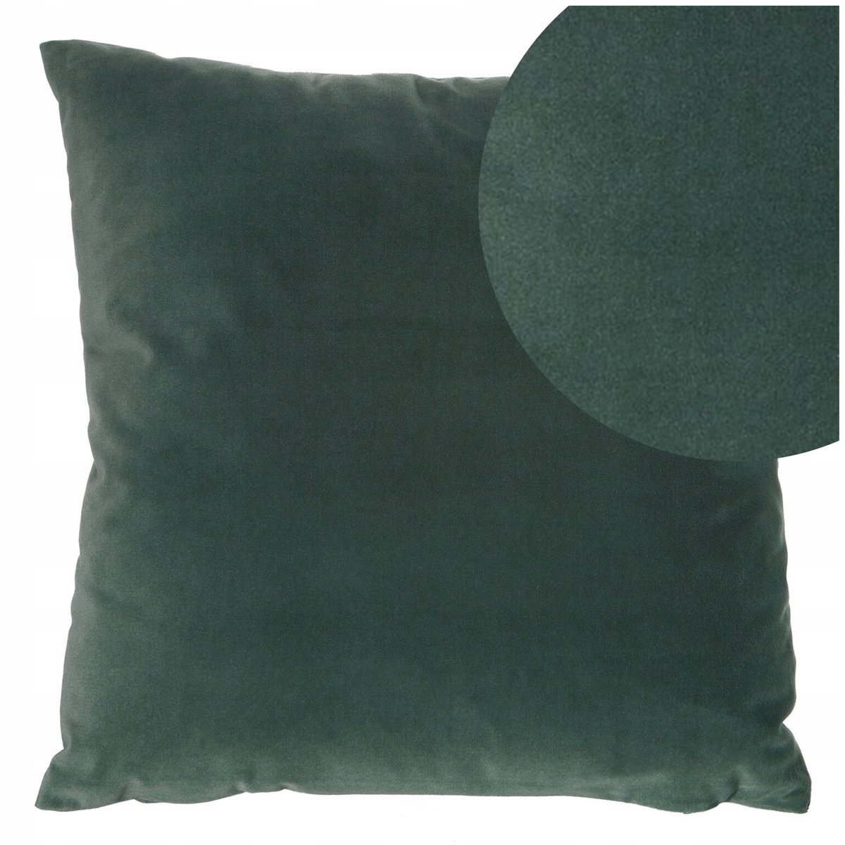 Kristi Velvet Kussenhoes 45x45cm Donker Mintgroen