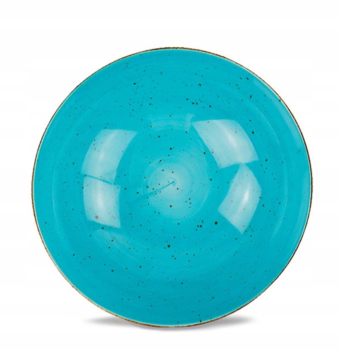 Lubiana Boss Saladekom 21 cm - Stijlvol Marineblauw Porselein