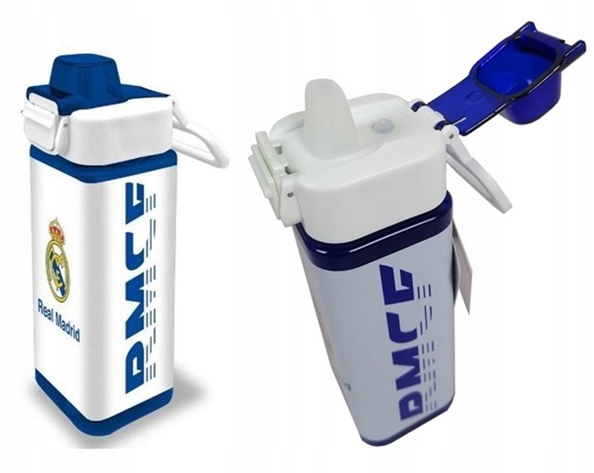 Real Madrid Bidon 500ml - Officiële Clubcollectie