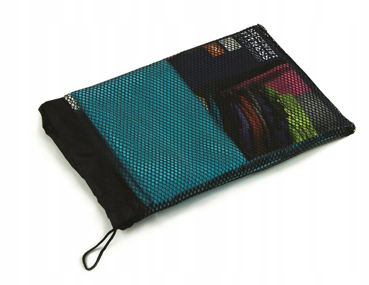 Turquoise Fitness Handdoek Set 50x90 & 70x140 cm - 100% Microvezel