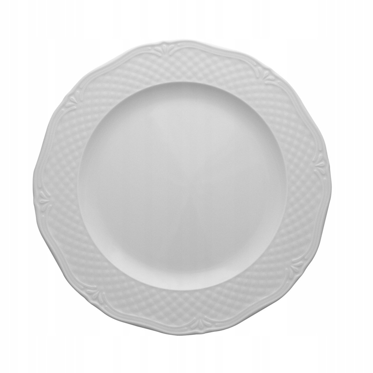 Liked Afrodyta Bordeless Dinerbord - 24 cm wit porselein
