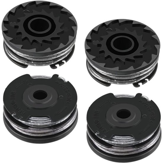 Navul spoel - geschikt voor Bosch F016800351 - Navul- en geïntegreerde draadspoel - 6 m lang - 1,65 mm draaddikte - voor trimmer van Merkloos	 — afbeelding 3