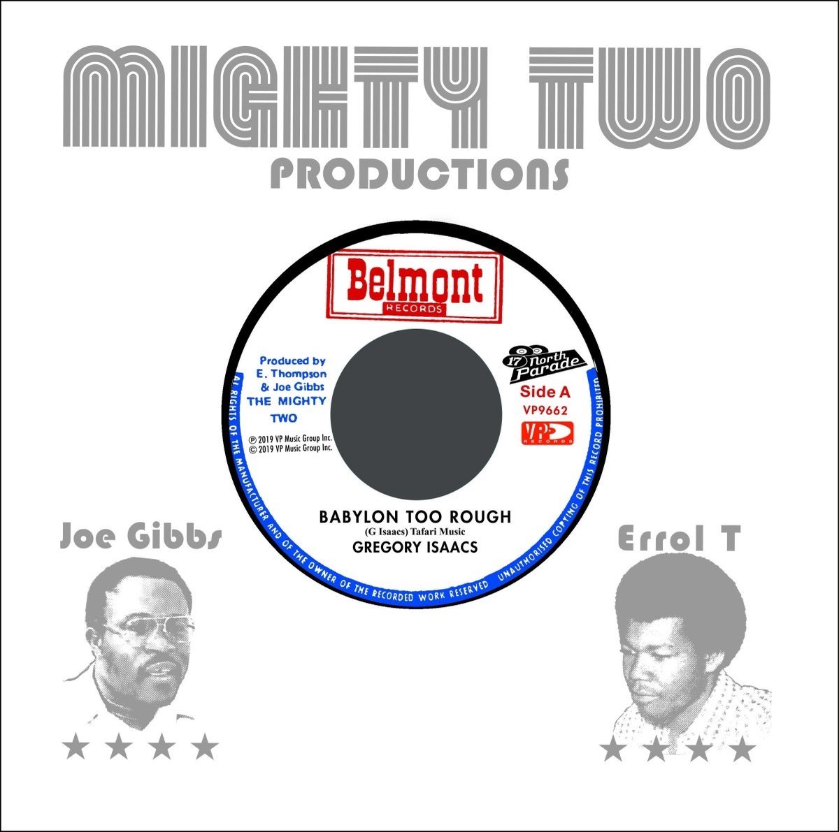 Gregory Isaacs & The Mighty Two - I Stand Accused (7" Single)