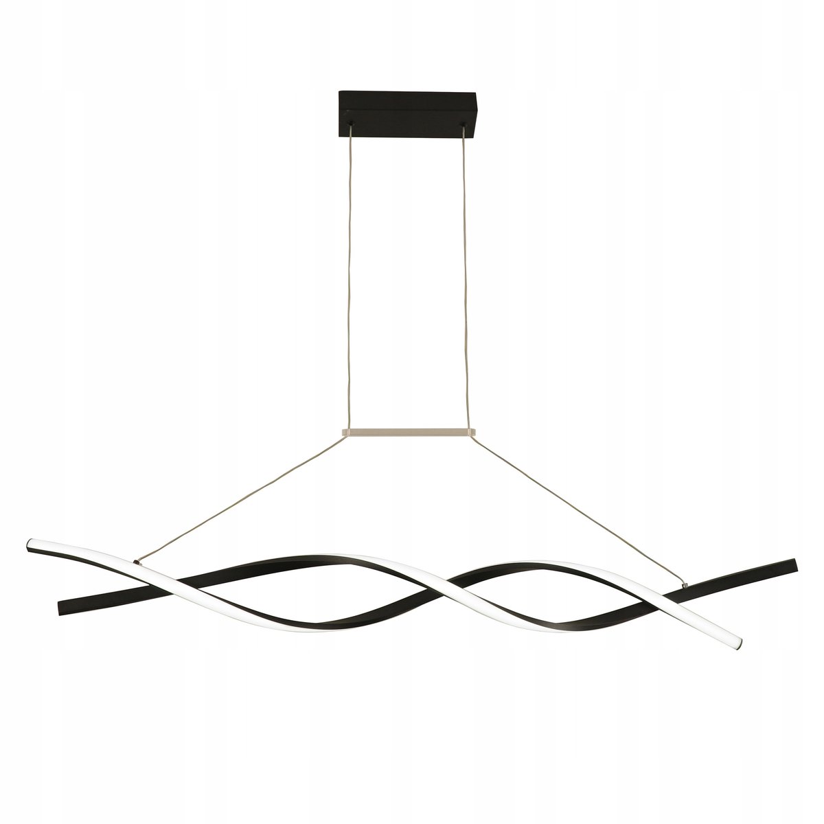 Moderne LED Plafondlamp Hangend 100cm Zwart 4000K