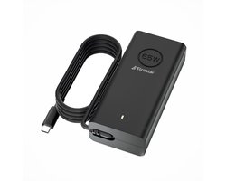 Elcostar® 65W USB C Adapter – geschikt voor Dell – Snellader – Power Delivery 65W – Compatibel met Dell USB-C Laptops - laptop oplader - ac adapter