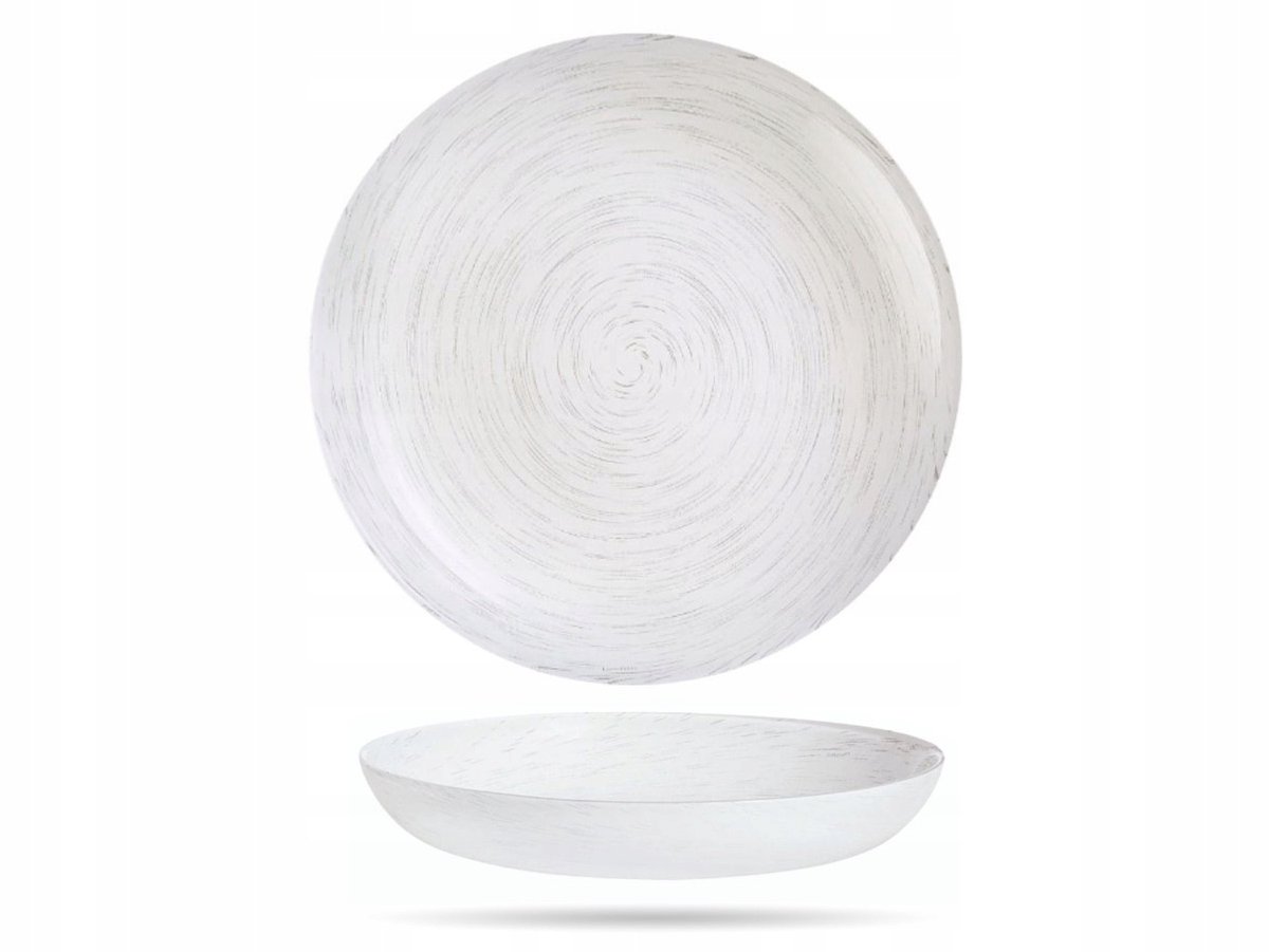 Luminarc Stonemania Bord - Diep - 20 cm - Wit