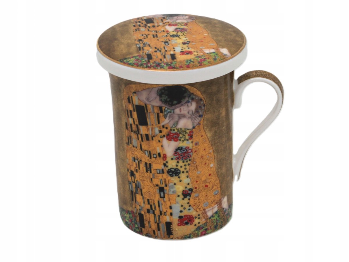 Elegante mok met zetgroep Gustav Klimt 300 ml - Perfect cadeau