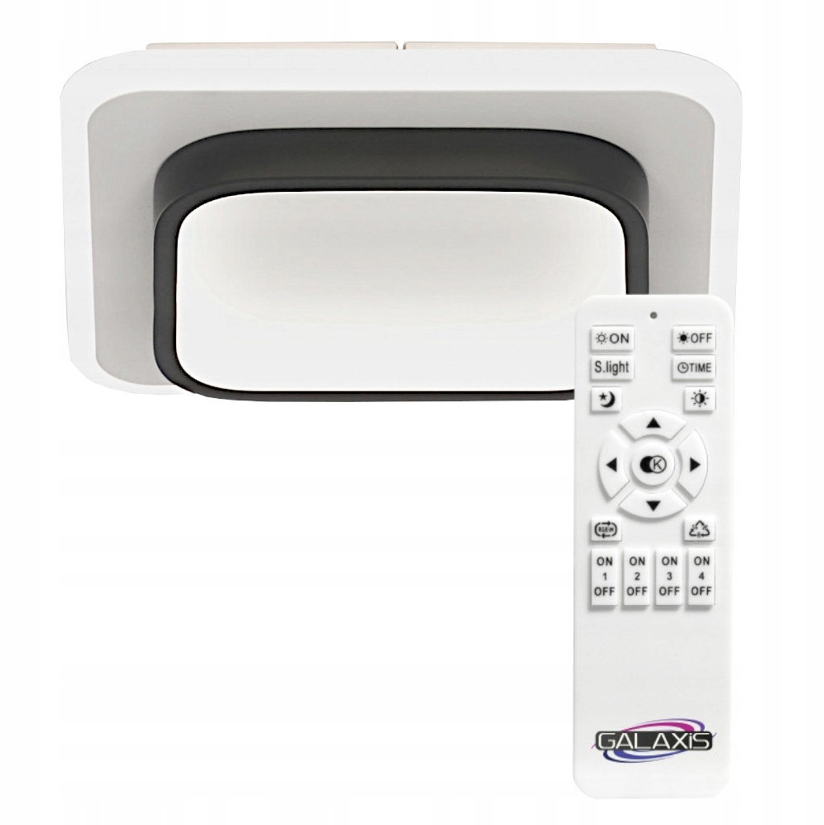 Galaxy LED plafondlamp met afstandsbediening - dimmen & kleurinstelling