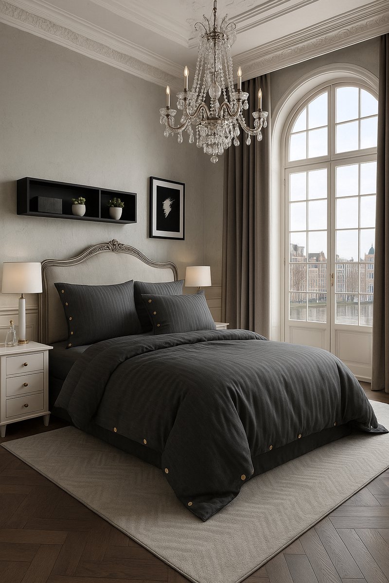 Como Nero – Luxury Sateen Duvet Cover