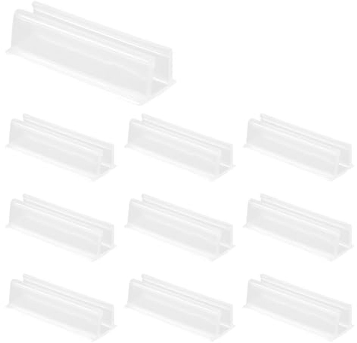 10 Stuks Neon Lichtslang Montagebeugels - Waterdichte Wandhouders voor LED-Strips