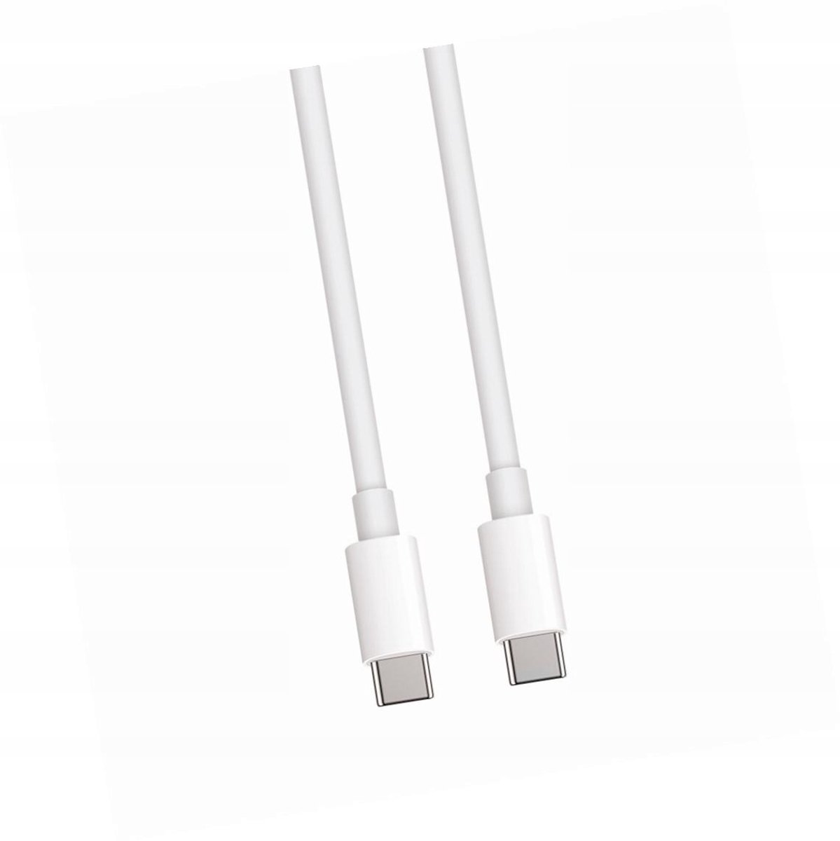 Lange USB-C naar USB-C kabel 2m voor snelladen - Wit