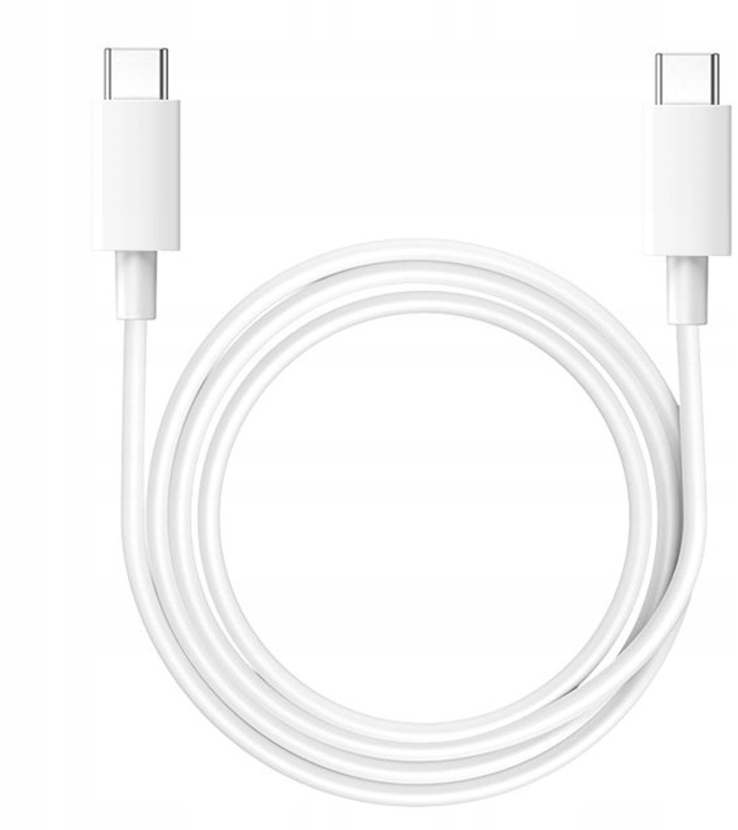 Image of 2m USB-C naar USB-C Kabel - Snelladen PD 3A - Wit