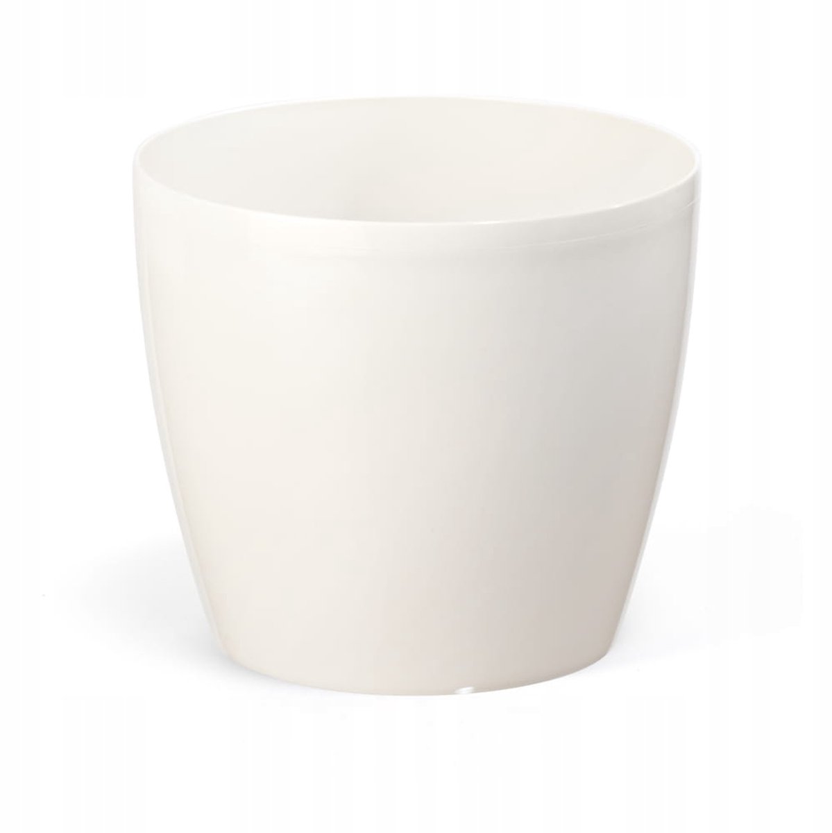 Lamela Magnolia Pot 12cm Crème - Stijlvolle Kunststof Bloemp