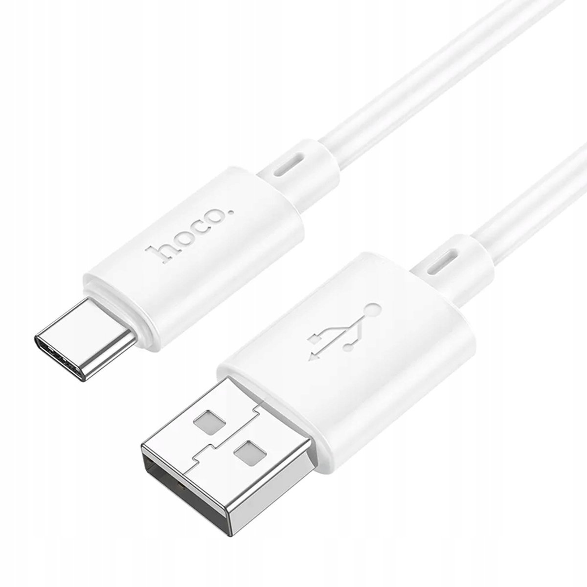 HOCO Gratifed X88 USB naar Micro USB Kabel 2.4A, 1m, Wit