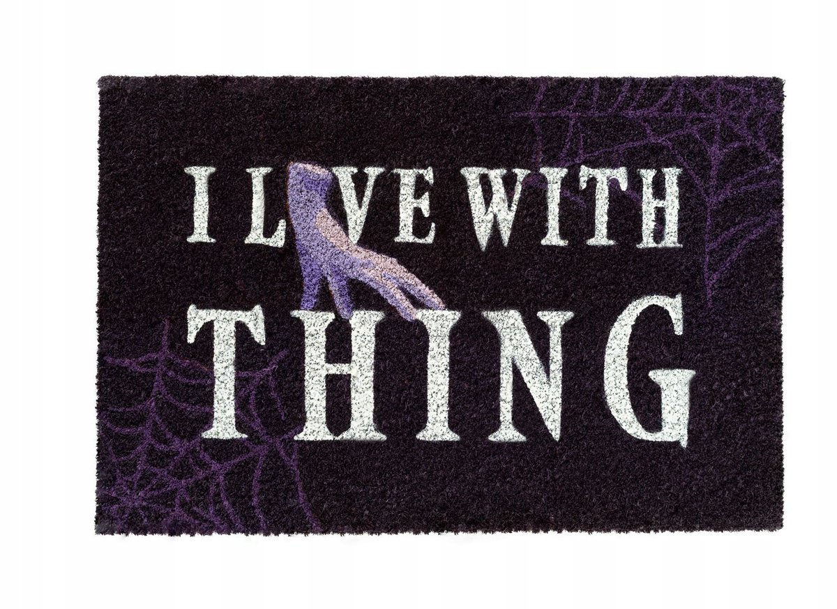 Wednesday Deurmat Halloween 60x40 cm - Kokos & Antislip
