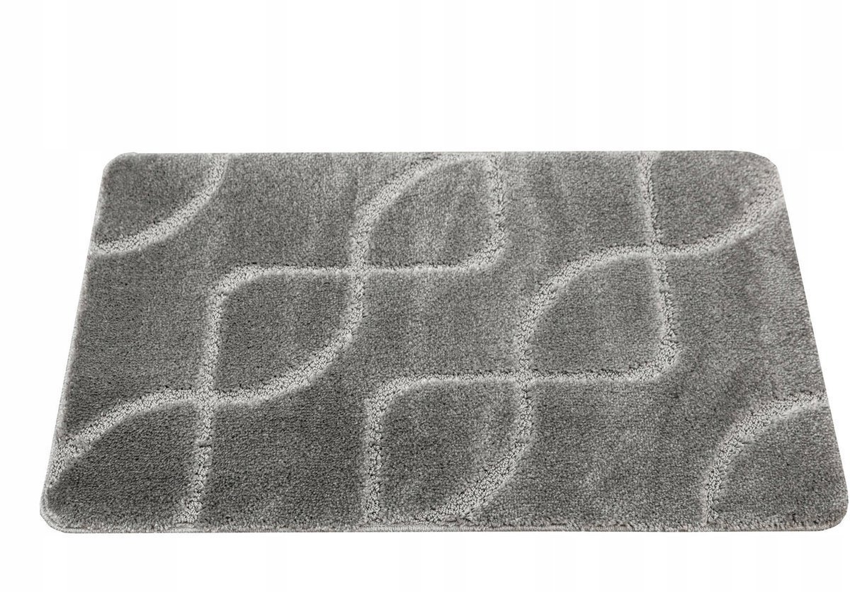 Zachte Grijze Badmat 60x100cm - Antislip & Wasbaar