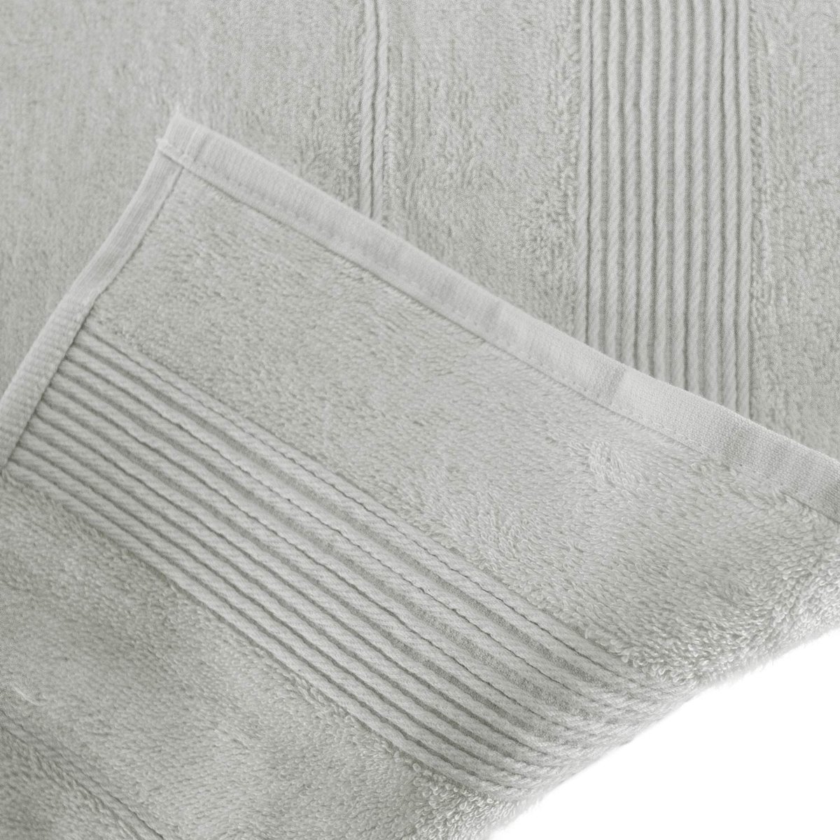 Luxe Bamboe Badhanddoek Moreno 70x140cm 500g/m² Grijs