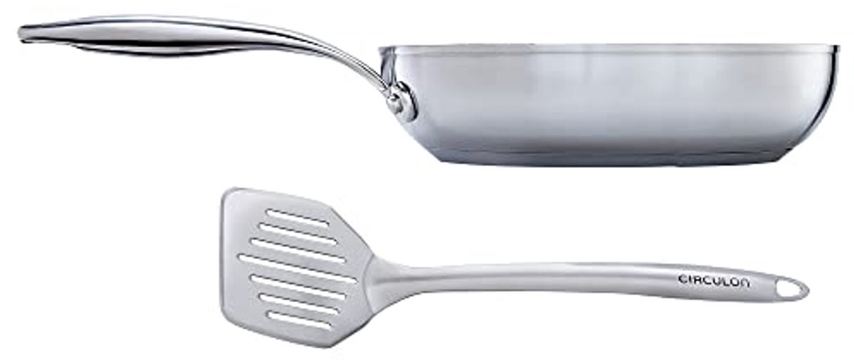 Inductie Koekenpan 24cm met Anti-aanbaklaag en Koel Handvat - Vaatwasmachinebestendig