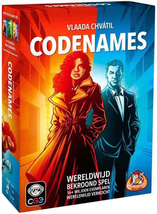 White Goblin Games - Codenames - nieuw artwork