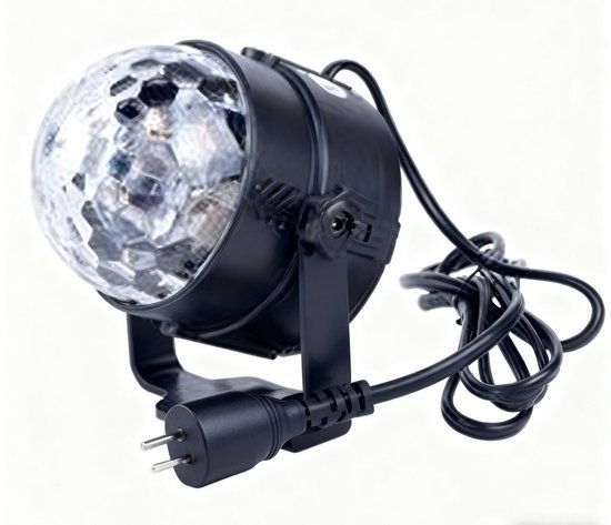 Lampe de party boule disco - Éclairage contrôlé par la musique - Connexion USB - Application portable intérieure et extérieure - Lampe DJ - Éclairage Stroboscope de piste de danse - Éclairage de fête