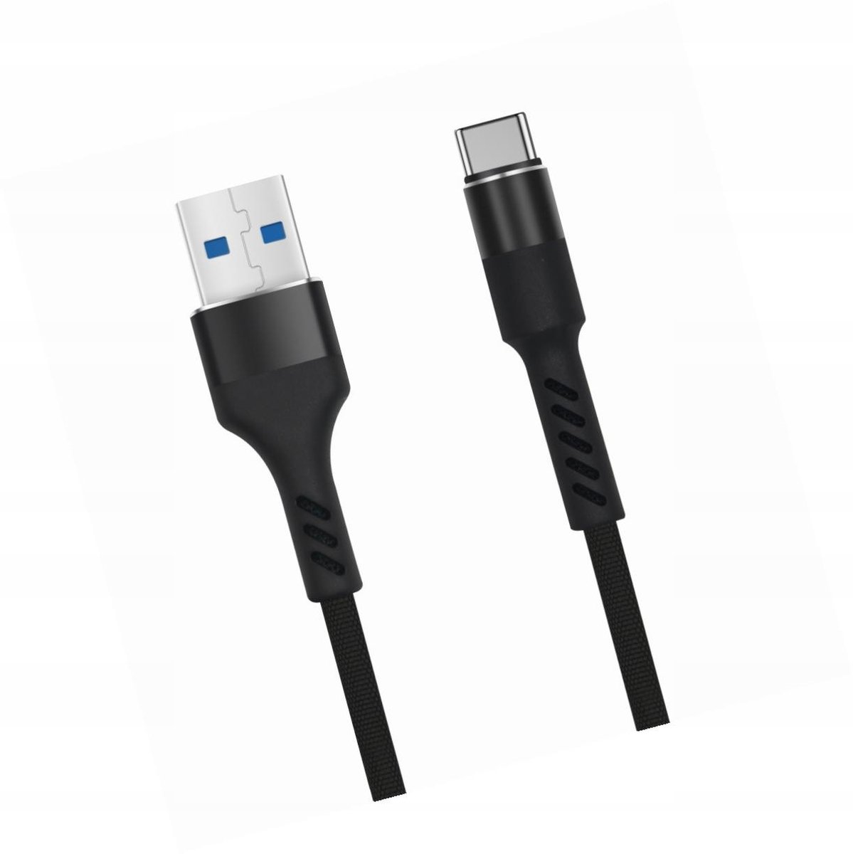 USB-C Kabel 1m Snel Laden Versterkt Wit voor LG K50S