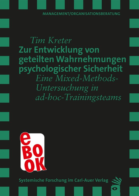 Verlag für Systemische Forschung - Zur Entwicklung von gete ... - cover