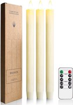 Novaliv LED-kaarsen Met Timer GRIJS 4 Stuks Binnen 6 Uur - ECHTE WAS 15 Cm Hoogte Voor Kaarsen 2 2 Cm Diameter 2 Aaa Batterijen Vereist Led Kaarsen Flikkerende Vlam Bewegende Vlam Licht Novaliv LED-kaarsen Met Timer GRIJS 4 Stuks Binnen 6 Uur - ECHTE WAS 15 Cm Hoogte Voor Kaarsen 2 2 Cm Diameter 2 Aaa Batterijen Vereist Led Kaarsen Flikkerende Vlam Bewegende Vlam Licht