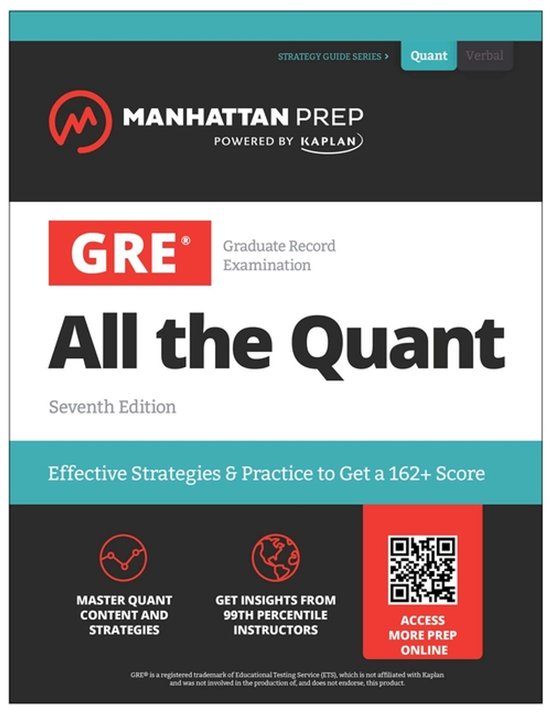 Manhattan Prep GRE Prep- GRE All the Quant - cover