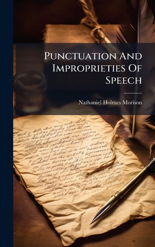 Punctuation And Improprieties Of Speech - cover