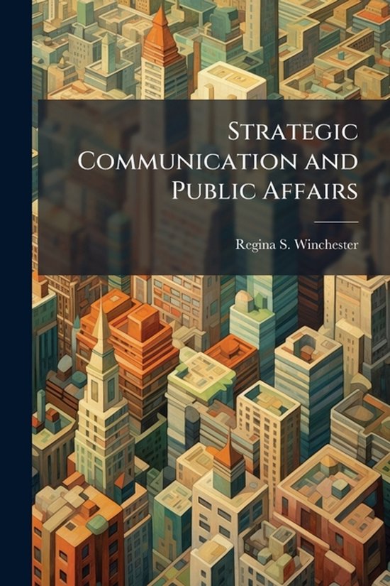 Strategic Communication and Public Affairs - cover